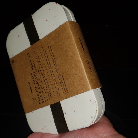 Starbucks Peach Peak Ice Trays with Speckled Design - Picture 1 of 2